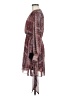 Lulus 100% Polyester Paisley Burgundy Casual Dress Size M - photo 5