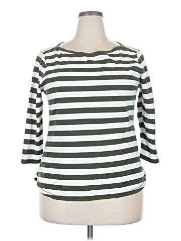 DressBarn 3/4 Sleeve T-Shirt (view 1)