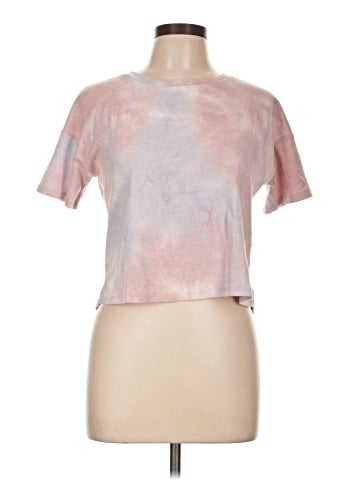 Pink Rose Short Sleeve T-Shirt (view 1)