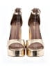 Lulus Metallic Gold Sandals Size 7 1/2 - photo 2