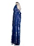 Soieblu 100% Polyester Blue Cocktail Dress Size S - photo 5