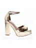 Lulus Gold Sandals Size 7 - photo 1