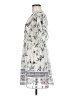 Francesca's 100% Polyester Paisley White Cocktail Dress Size M - photo 5