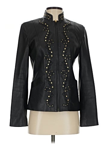 St. John Leather Jacket (view 1)
