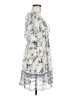 Francesca's 100% Polyester Paisley White Cocktail Dress Size M - photo 4