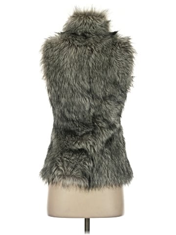 White House Black Market Faux Fur Vest (view 2)