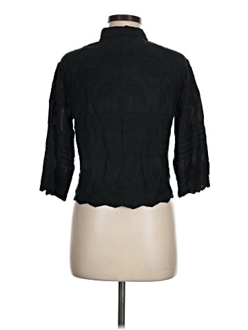 Solitaire 3/4 Sleeve Button-Down Shirt (view 2)