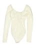 American Apparel Ivory Bodysuit Size S - photo 2