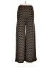 B.yu Polka Dots Black Gold Dress Pants Size L - photo 2