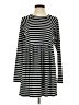 BCBGeneration Stripes Black Casual Dress Size S - photo 1