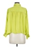 Rose + Olive 100% Polyester Green 3/4 Sleeve Blouse Size M - photo 2
