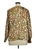 ELOQUII Print Green Long Sleeve Blouse Size 16 Plus - photo 2