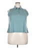 Calia Teal Sleeveless Blouse Size XXL - photo 1
