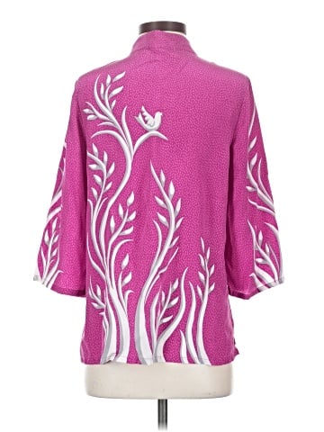 Bob Mackie 3/4 Sleeve Blouse (view 2)