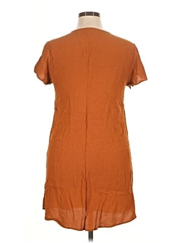 Madewell V-Neck Button-Front Dress (view 2)