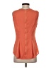 Blue Rain 100% Polyester Orange Sleeveless Blouse Size S - photo 2