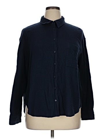 Caslon Long Sleeve Button-Down Shirt (view 1)