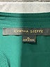 Cynthia Steffe 100% Polyester Teal Green Short Sleeve Blouse Size XL - photo 7