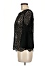 ONLY HEARTS Black 3/4 Sleeve Blouse Size M (estimated) - photo 5