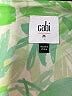 CAbi 100% Polyester Tropical Green Cocktail Dress Size M - photo 7