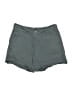 Kensie Solid Teal Khaki Shorts Size 8 - photo 1