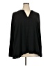 Lisa Rinna Black Long Sleeve Blouse Size 2X - photo 1
