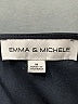 Emma & Michele Solid Black Romper Size M - photo 7