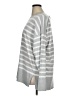 Babaton 100% Viscose Stripes Gray Pullover Sweater Size XL - photo 5