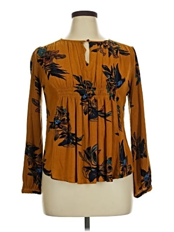 Miss Me Long Sleeve Blouse (view 1)