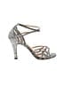 Rebecca Minkoff Animal Print Silver Sandals Size 7 1/2 - photo 1