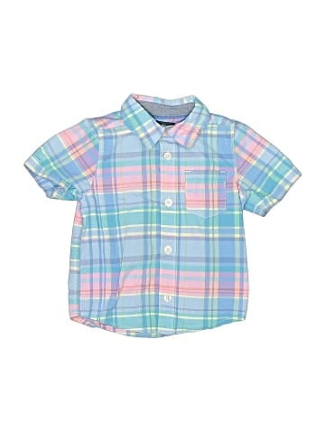 Genuine Kids from Oshkosh Short Sleeve Button-Down Shirt (view 1)
