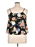 Lush Black Sleeveless Blouse Size XL - photo 2