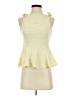 Shein Yellow Sleeveless Blouse Size S - photo 1