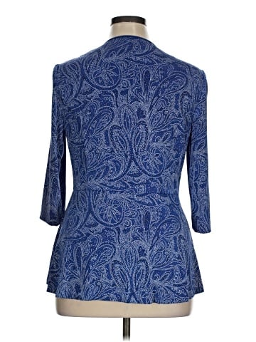 Alex Evenings 3/4 Sleeve Blouse (view 2)