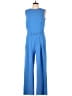 Ann Taylor Solid Blue Jumpsuit Size 10 - photo 1