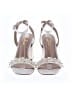 Lulus White Sandals Size 6 - photo 2