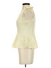 Shein Yellow Sleeveless Blouse Size S - photo 5