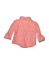 First Impressions 100% Cotton Tweed Red Long Sleeve Button-Down Shirt Size 0-3 mo - photo 2