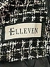Elleven 100% Polyester Tweed Gray Blazer Size L - photo 6