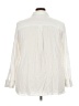 Torrid Ivory 3/4 Sleeve Button-Down Shirt Size 3X Plus (3) - photo 2