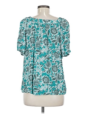 Ann Taylor LOFT Short Sleeve Blouse (view 2)