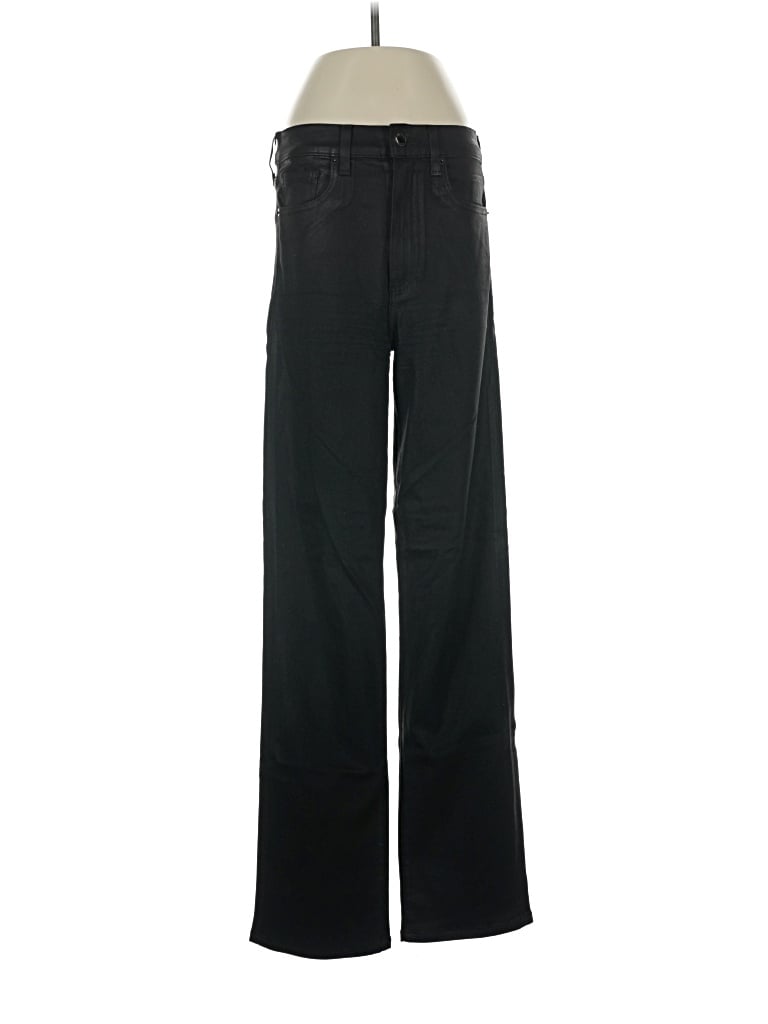 Pre-owned Le Jean Casual Pants In Black