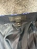 J.Crew 100% Silk Argyle Blue Silk Skirt Size 10 - photo 4
