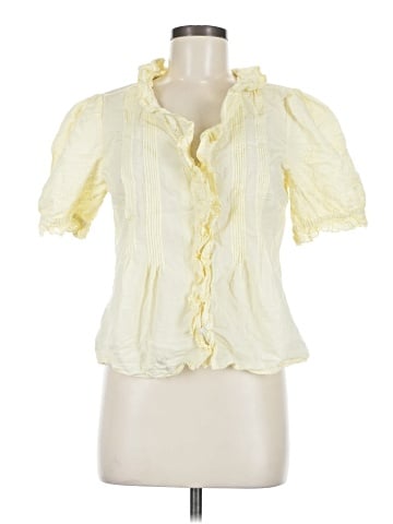 Ann Taylor Short Sleeve Blouse (view 1)