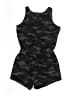 Athleta Girl Camo Black Romper Size 12 - photo 2