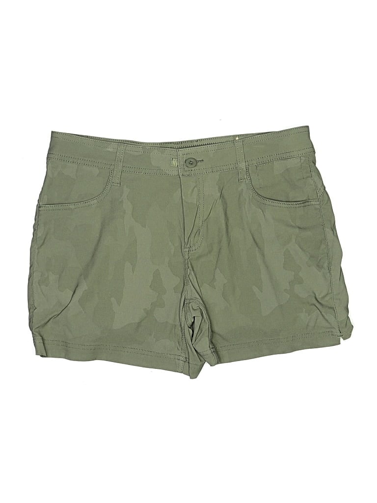 Pre-owned Prana Khaki Shorts In Green