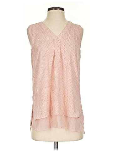 Rose + Olive Sleeveless Blouse (view 1)