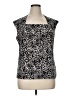 Nine West Black Sleeveless Blouse Size XL - photo 1