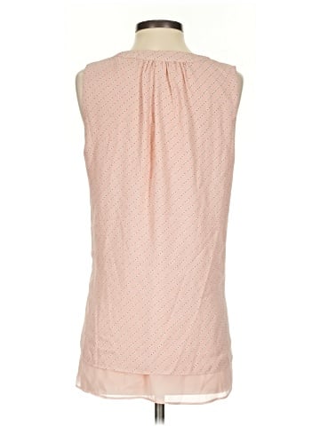 Rose + Olive Sleeveless Blouse (view 2)