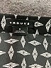Trouve 100% Polyester Houndstooth Black Casual Skirt Size M - photo 4